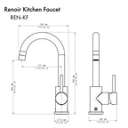 ZLINE Renoir Kitchen Faucet